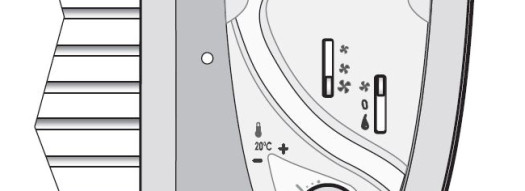 Пульт управления напольным фанкойлом CBE22 - BPS Clima