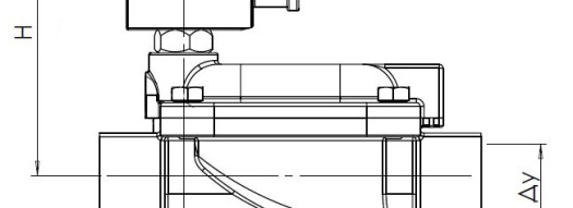 Соленоидный клапан NC с катушкой DN25/1'' - Tecofi