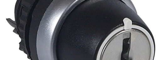 Переключатель с ключом № 455 - Osmoz - IP 66 - черный