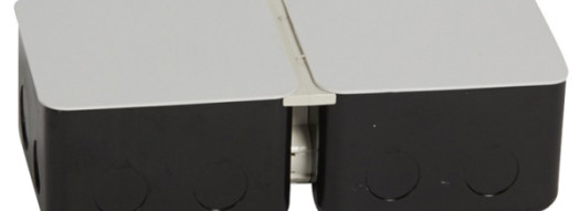 Монтажная коробка - 8 модулей - металл