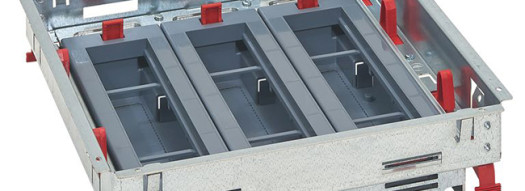 Комплект суппорта напольной коробки - 16/24 модулей