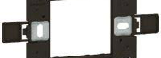 Суппорт для механизмов Arteor на 1 или 2 модуля