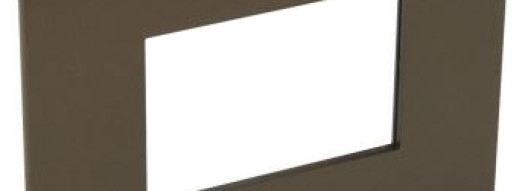 Рамка 3 модуля - Arteor - Dark Bronze