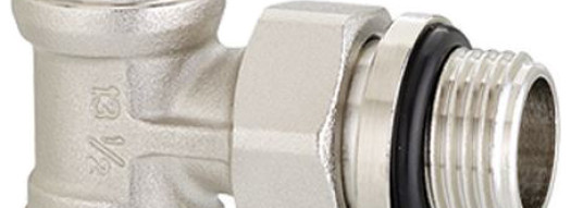 Угловой вентиль с ручным управлением Full G 1/2'' M с наружной резьбой - Emmeti