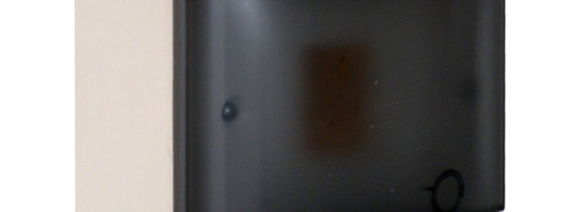 Щиток накладной - Practibox S - 4 модуля - дымчатая дверь