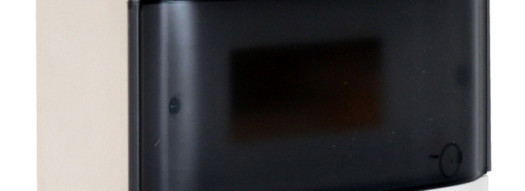 Щиток накладной - Practibox S - 8 модулей - дымчатая дверь