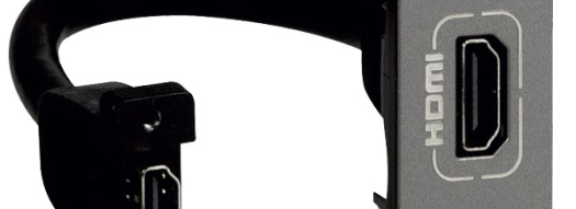 Розетка HDMI типа A - 1 модуль - Arteor - Magnesium