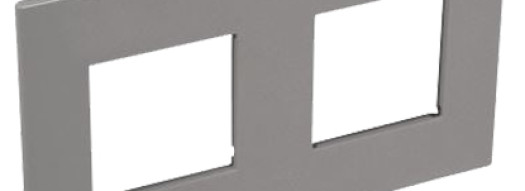 Рамка 2x2 модуля - Arteor - Magnesium