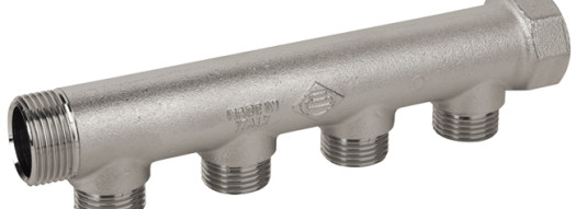 Коллектор 1''x 1/2'' C304 - 4 выхода - Carlo Poletti