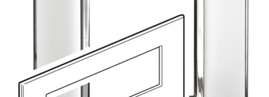 Рамка 8 модулей - Arteor - Mirror White