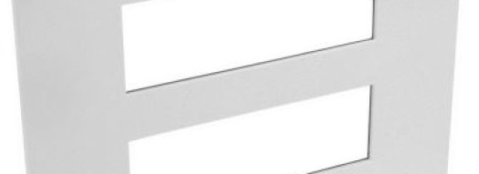 Рамка 2x6 модулей - Arteor - Soft Aluminium