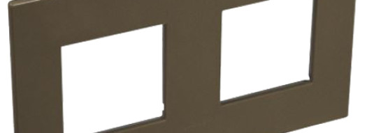 Рамка 2x2 модуля - Arteor - Dark Bronze