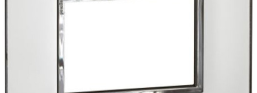 Рамка 3 модуля - Arteor - Mirror White