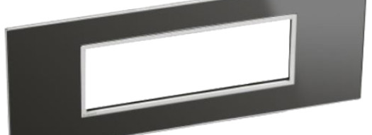 Рамка 6 модулей - Arteor - Reflective Black