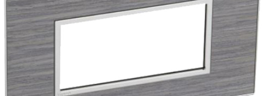 Рамка 4 модуля - Arteor -  Wood Grey Oak