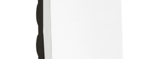 Переключатель одноклавишный с индикатором 20AX - 1 модуль - Arteor - White