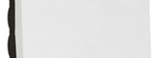 Переключатель одноклавишный с индикатором 20AX - 2 модуля - Arteor - White