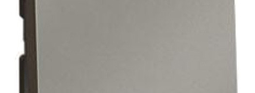 Переключатель одноклавишный с индикатором 20AX - 2 модуля - Arteor - Magnesium