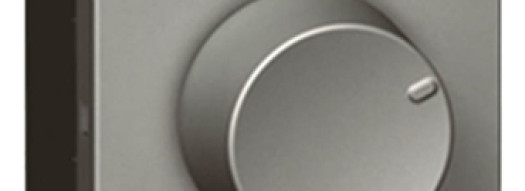 Светорегулятор поворотый 400 Вт - 2 модуля - Arteor - Magnesium