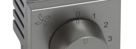 Ступенчатый регулятор вентилятора - 2 модуля - Arteor - Magnesium