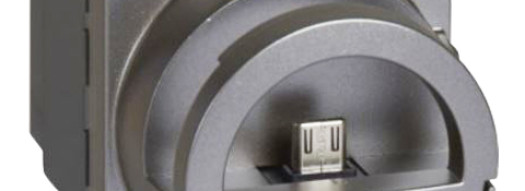 Зарядная станция Micro USB 2.4A - 2 модуля - Arteor - Magnesium