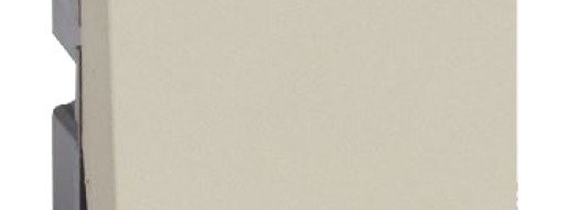 Переключатель одноклавишный 10AX - 2 модуля - Arteor - Champagne