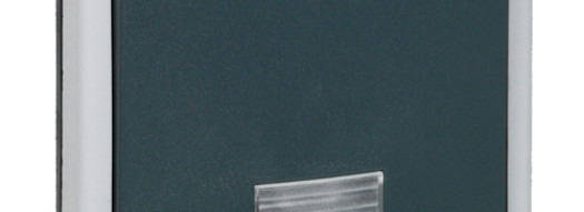 Выключатель кнопочный с подсветкой, Н.О.+Н.З. контакты - Plexo IP66 - серый