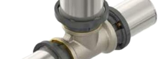 Пресс-тройник 20x16x20 - F.I.V. - никелированный