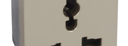 Мультистандартная розетка 2P+E - 2 модуля - Arteor - Champagne