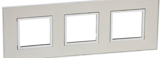 Рамка 3x2 модуля - Arteor - Stainless Steel