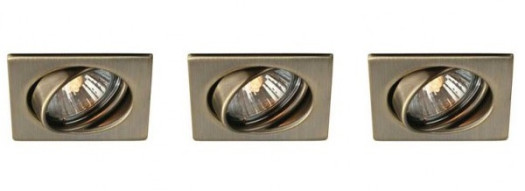 Точечный светильник - Massive Quartz - 3 штуки