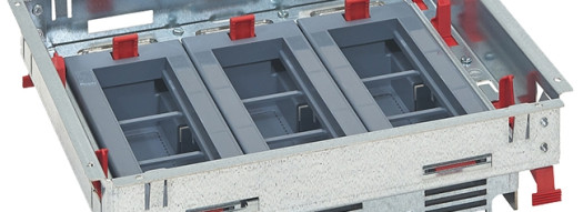 Комплект суппорта напольной коробки - 12/18 модулей