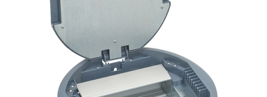 Напольная коробка круглая - 12 модулей