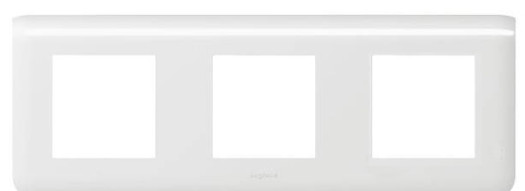 Рамка 3x2 модуля - Mosaic - белый