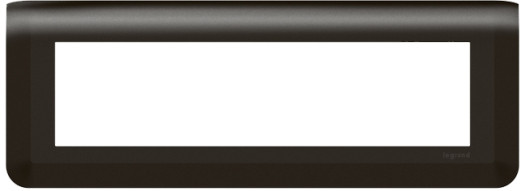 Рамка 8 модулей - Mosaic - матовый черный