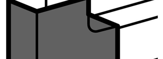 Плоский угол 90° - для кабель-каналов DLP-S 85x50