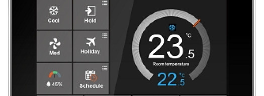 Термостат для фанкойлов с WiFi - черный