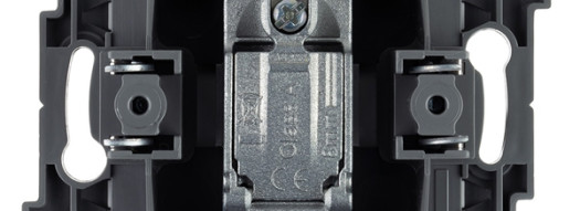 Розетка TV ''звезда'' - 2 дБ, 0-2400 мГц - Inspiria - алюминий