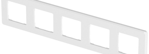 Рамка 5 постов - Inspiria - белый