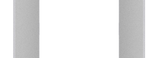 Рамка 3 поста - Inspiria - алюминий