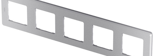 Рамка 5 постов - Inspiria - алюминий