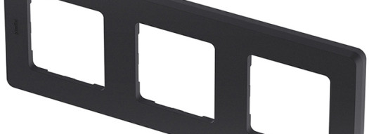 Рамка 3 поста - Inspiria - антрацит