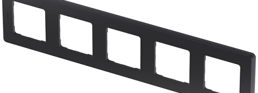 Рамка 5 постов - Inspiria - антрацит