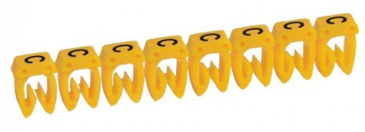 Маркер CAB 3 - для кабеля 4-6 мм² - заглавная буква ''C''