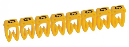 Маркер CAB 3 - для кабеля 4-6 мм² - заглавная буква ''G''