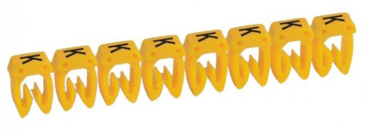 Маркер CAB 3 - для кабеля 4-6 мм² - заглавная буква ''K''