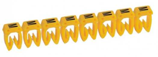 Маркер CAB 3 - для кабеля 4-6 мм² - заглавная буква ''M''