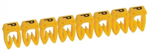 Маркер CAB 3 - для кабеля 4-6 мм² - заглавная буква ''P''