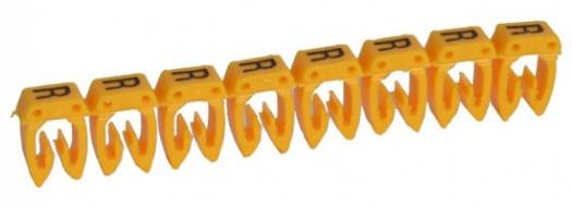 Маркер CAB 3 - для кабеля 4-6 мм² - заглавная буква ''R''