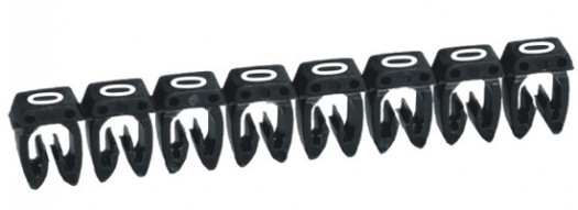 Маркер CAB 3 - для кабеля 1,5-2,5 мм² - цифра ''0'' - черный